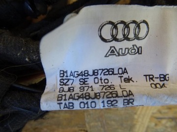 AUDI TT 8J COUPE SVAZEK ELEKTRICKÁ KRYT ZADNÍ KUFRU 8J8971147AB