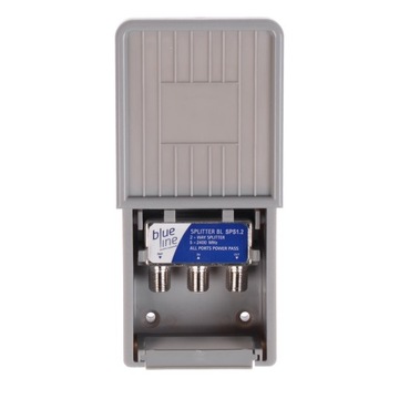 Splitter Blue Line 1/2 DC 5-2400 MHz Zewnętrzny
