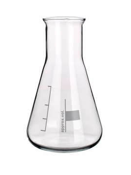 Kolba stożkowa 25 ml szeroka szyja SIMAX