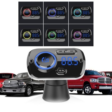 BLUETOOTH ПЕРЕДАТЧИК 5 EDR MP3 ЗАРЯДНОЕ УСТРОЙСТВО QC 2XUSB