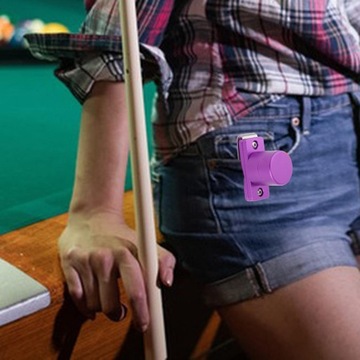 Uchwyt na kredę do kijów bilardowych, uchwyt na kredę bilardową, przenośny