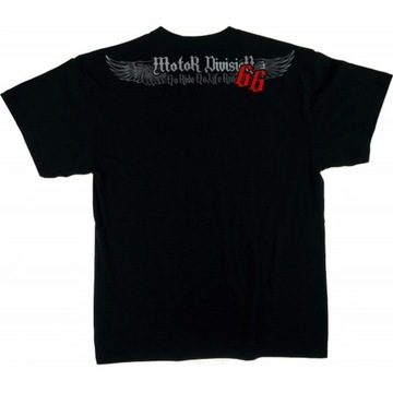 KOSZULKA T-SHIRT MOTOR DIVISION 66 MĘSKA MOTOCYKLOWA MOTOCYKLISTA - M