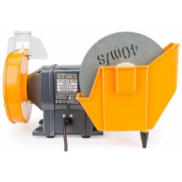 НАСТОЛЬНАЯ ШЛИФОВАЛЬНАЯ МАШИНА 1850 Вт 2x КАМЕНЬ СУХОЙ ВЛАЖНЫЙ