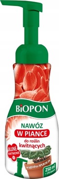 Biopon Nawóz w Piance dla Roślin Kwitnących 250ml