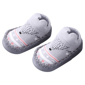 Soft Cotton Newborn NOn slip Socks Baby Floor Walking Standing Cute Ankle S