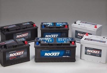 Аккумулятор Rocket EFB 12В 55Ач 460А JAP P+ 45Ач