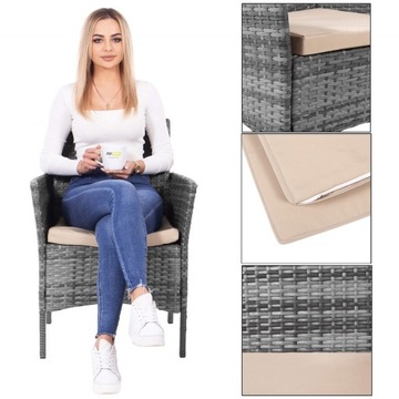 КОМПЛЕКТ САДОВОЙ МЕБЕЛИ ДИВАН СТОЛ РОТАНГОВЫЕ СТУЛЬЯ КОМПЛЕКТ МЕБЕЛИ ДЛЯ 5 ЧЕЛОВЕК