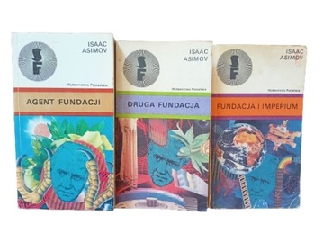 Asimov Isaac Fundacja x 3 wydania 1