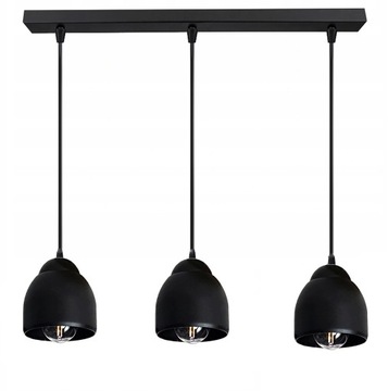 LAMPA WISZĄCA SUFITOWA 022-3W LED LOFT E27 ŁEZKA