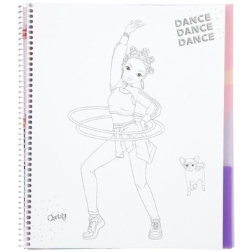 Творческий набор топ-моделей, шаблоны DANCE SKETCHBOOK