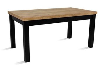 Stół lite drewno blat laminowany 80x140 rozkładany