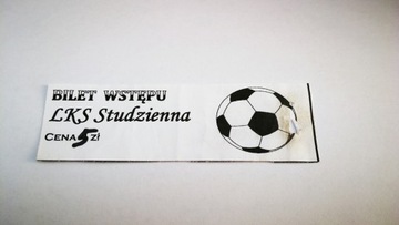 bilet LKS STUDZIENNA (woj. śląskie)