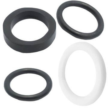 НАБОР РЕЗИНОВЫХ ПРОКЛАДОК И ПЛОСКОГО ПЛАСТИКА ДЛЯ ИЗЛИВА FI 3/4''
