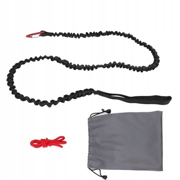 ВЕРЕВКА ДЛЯ БУКСИРОВКИ ДЕТСКОГО ВЕЛОСИПЕДА, ЧЕРНАЯ, 1,7М