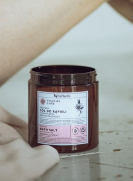 VIS PLANTIS СОЛЬ ДЛЯ ВАНН 800г С ФИОЛЕТОВОЙ ГЛИНОЙ, АРОМАТОМ МАГНОЛИИ