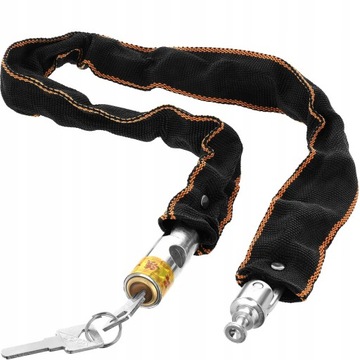 ЦЕПЬ ВЕЛОСИПЕДНОГО ЗАМКА ВЕЛОСИПЕДНЫЙ ЗАМОК БЕЗОПАСНОСТЬ ВЕЛОСИПЕДА 80см