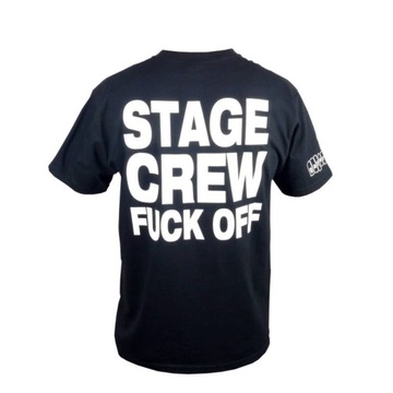 STAGE CREW F*** OFF 2.0 gafer.pl czarny T-shirt M