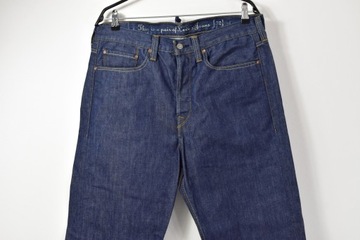 LEVIS strauss MODEL 518 SPODNIE MĘSKIE JEANS SZEROKIE BAGGY W32 L32