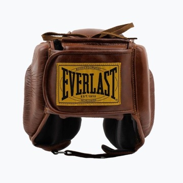 Боксерский шлем Everlast 1910 PRO коричневый S-M