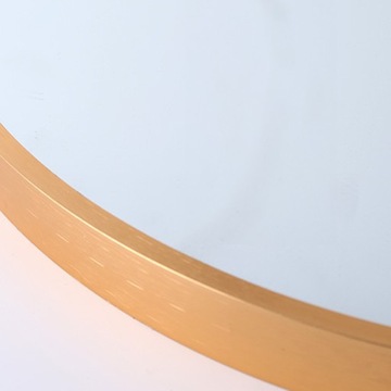 БОЛЬШОЕ КРУГЛОЕ ЗЕРКАЛО Промышленное ВАННАЯ КОМНАТА ГОСТИНАЯ СПАЛЬНЯ ЗОЛОТО 70 СМ XXL