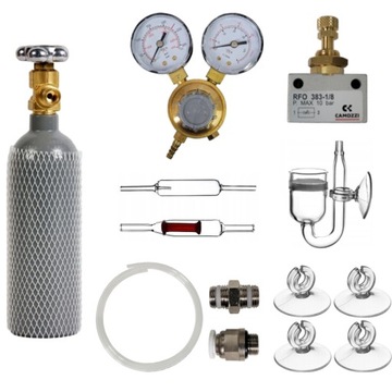 ZESTAW CO2 STANDARD BUTLA 1,5kg ROŚLINY AKWARIUM