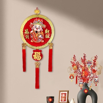Табличка на дверь, Китайский Новый год, Подвесные украшения, 2024, Дракон, Стиль С