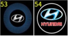 2IN1 Hyundai Project Lod Lod Logo HD Hologram Lamps Welcome Light для автомобиля