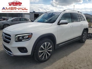 Mercedes GLB 2021 Mercedes-Benz GLB 2021r., 4MATIC, od ubezpieczalni 2.0 Benzyna 221KM