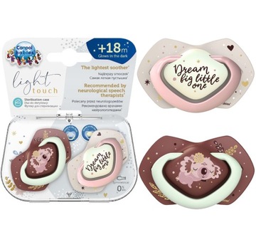 CANPOL BABIES SMOCZEK SLEEPY KOALA 18m+ 2 szt GIRL