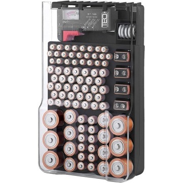 ORGANIZER SKRZYNKA NA BATERIE BATTERY BOX TESTER