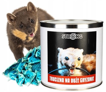 NAJMOCNIEJSZA TRUTKA KUNY GRYZONIE 1,5kg STRONG