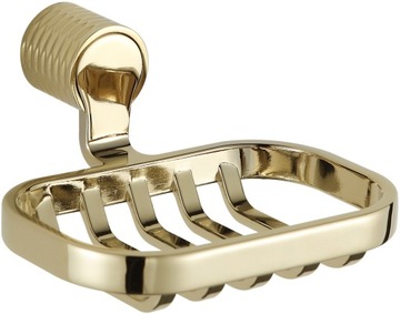 MEXEN BASE WISZĄCA MYDELNICZKA KOSZYK ZŁOTA