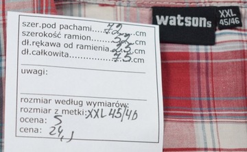 D29 KOSZULA MĘSKA WATSONS XXL