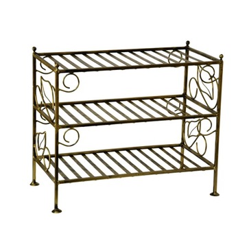 Szafka na buty metalowa półka na obuwie do przedpokoju 59 cm
