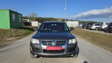 Volkswagen Touareg I 3.0 TDI 240KM 2008 Volkswagen Touareg 4X4 Duża Navi Automat, zdjęcie 1