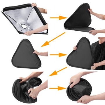 Репортерский софтбокс 60х60см для вспышки КОГДА