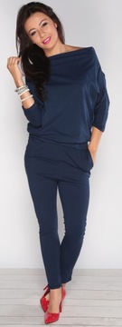 КОСТЮМ качественный ДЛЯ ПОХУДЕНИЯ темно-синего цвета! РАЗМЕР + ХL