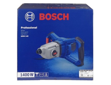МИКСЕР 2-СКОРОСТНОЙ 1400ВТ GRW 140 BOSCH + МИКСЕР 120мм