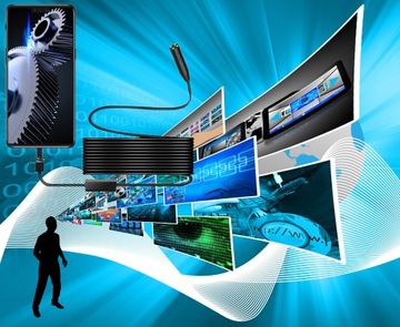 PREMIUM XL ENDOSKOP KAMERA INSPEKCYJNA ANDROID LED