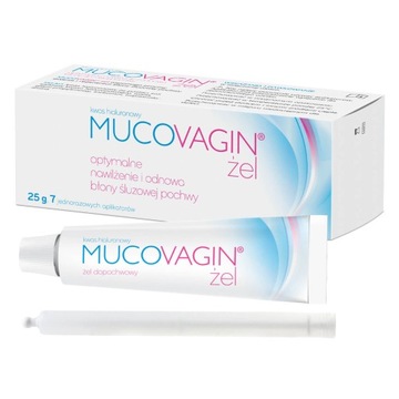 Mucovagin żel dopochwowy, 25 ml + 7 aplikatorów