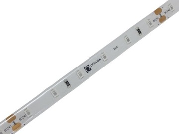 TAŚMA 24V LED 1m 300 SMD 2835 IP65 8mm Czerwony