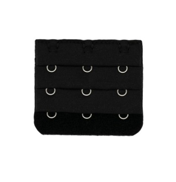 УДЛИНИТЕЛЬ, УВЕЛИЧИВАЮЩИЙ ОБЪЕКТ, 3 РЯДА, ЗАСТЕЖКА БЮСТГАЛЬТА, ЧЕРНЫЙ