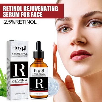 Kwas retinowy serum do twarzy na zmarszczki i nawilżenie skóry