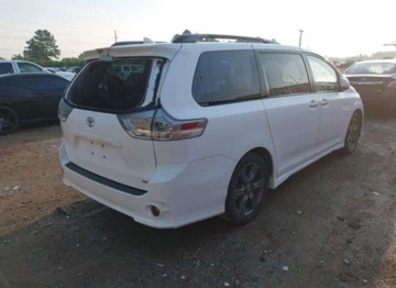 Toyota Sienna III 2018 Toyota Sienna 2018, 3.5L, SE, po gradobiciu, zdjęcie 3