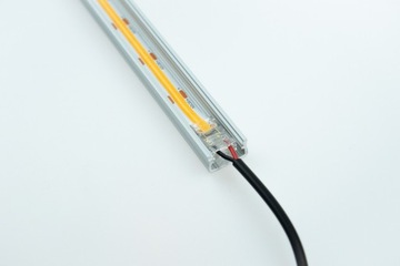 PRO разъем, зажим-кабель для светодиодных лент COB 8мм НОВИНКА ДЛЯ ПРОФИЛЕЙ