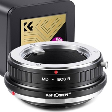 Adapter Minolta MD na EOS R Canon R EF-R przejściówka K&F Concept 2024