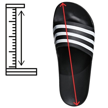 MĘSKIE KLAPKI ADIDAS NA BASEN ADILETTE AQUA r. 42