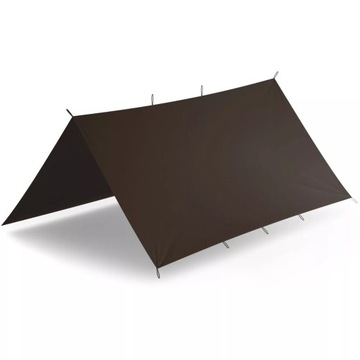 Ткань для кемпинга HELIKON SUPERTARP Полиэстер Рипстоп Земляной Коричневый 3x3м