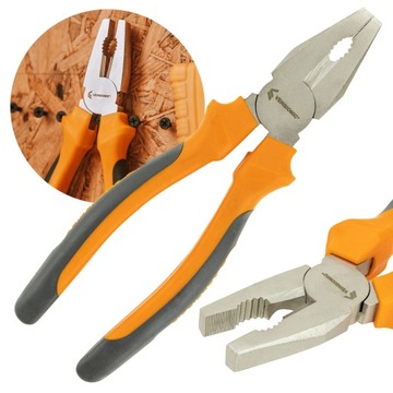 БОЛЬШИЕ КОМБИНИРОВАННЫЕ ЩИПЦЫ, многофункциональные, 20 см, ТВЕРДЫЕ