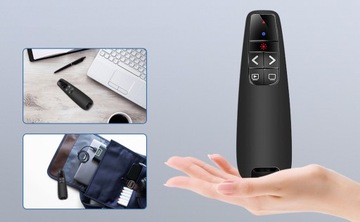 БЕСПРОВОДНОЙ ПРЕЗЕНТЕР С ЛАЗЕРНОЙ УКАЗКОЙ 2.4G USB-A И USB-C 2В1 15M